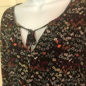 H & M Divided Floral Dress
